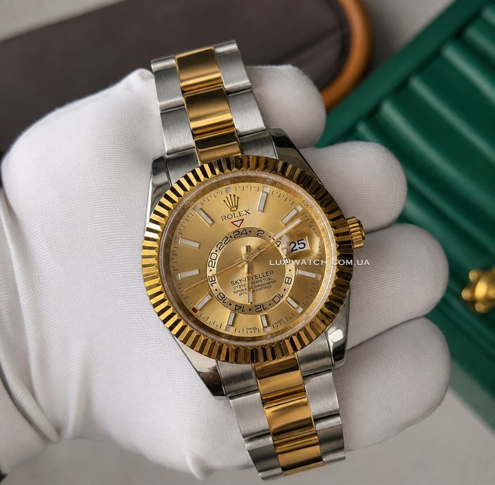 Чоловічий годинник Rolex Sky-Dweller Ролекс