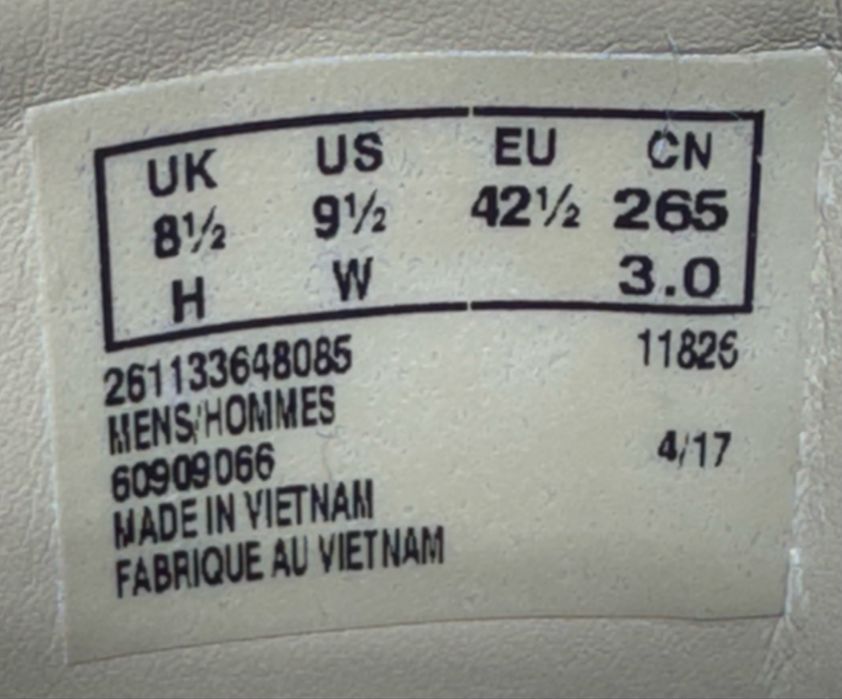 Чоловічі туфлі, кросівки Clarks. Розмір 42(27,5 см)