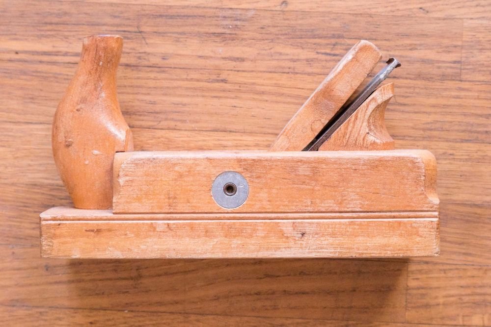 Strug ręczny drewniany Ulmia | nóż 48mm | długość 240mm