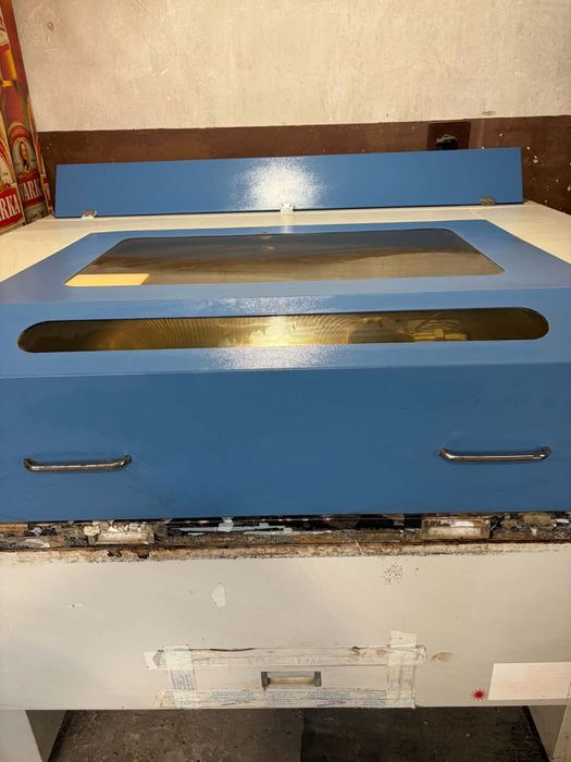 Ploter laserowy CO2, laser 100x80 cm 80W