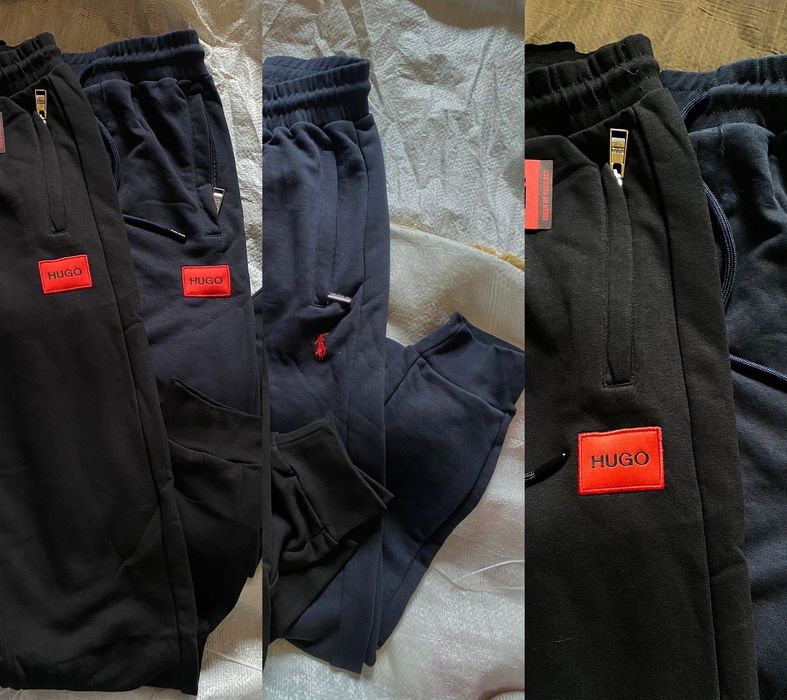 Spodnie Dresowe długie ralph lauren Hugo Boss Dresy premium