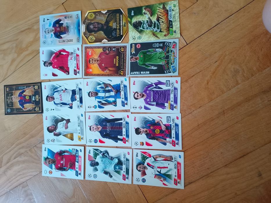 Karty piłkarskie Topps