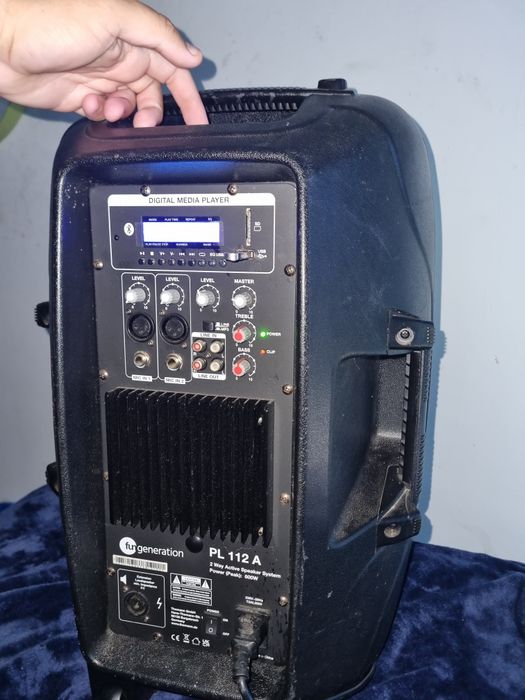 Coluna Ativa Fun Generation PL 112 A - 600W (Bluetooth/USB/MP3)