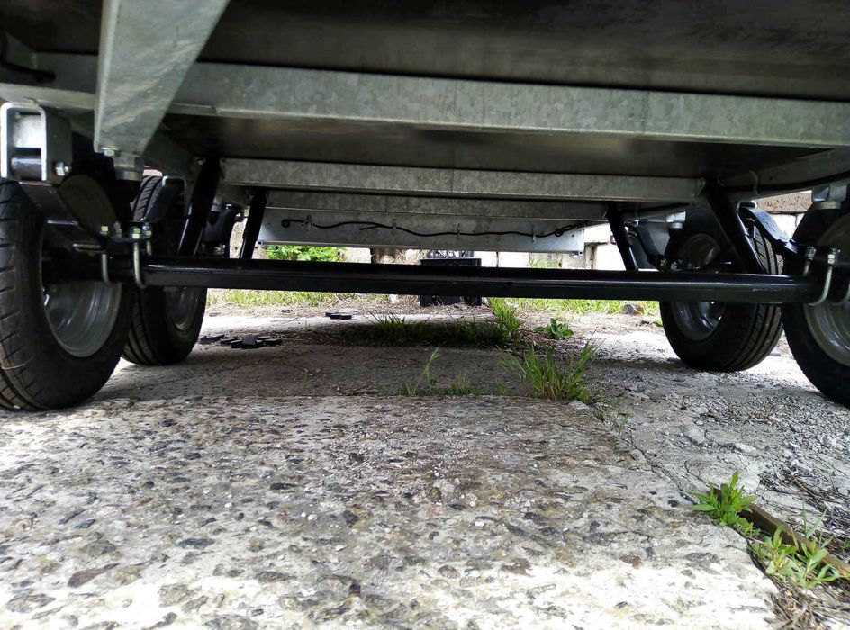 Одноосный Оцинкованный легковой Прицеп Кремень+ КРД 105  2500*1300