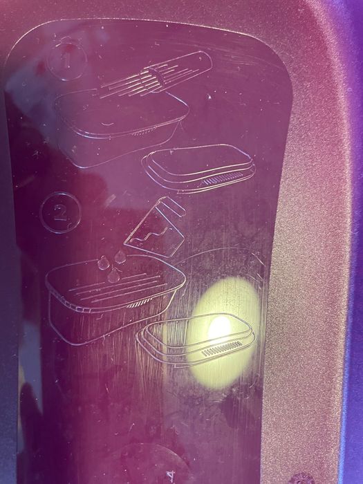 Micro esparguete tupperware