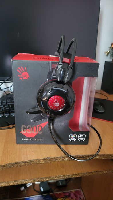 Игровие наушники Bloody g300 идеал