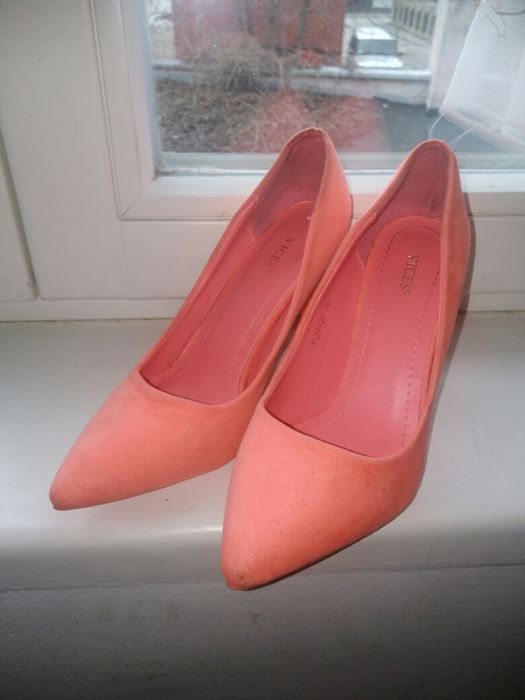 Szpilki neon orange
