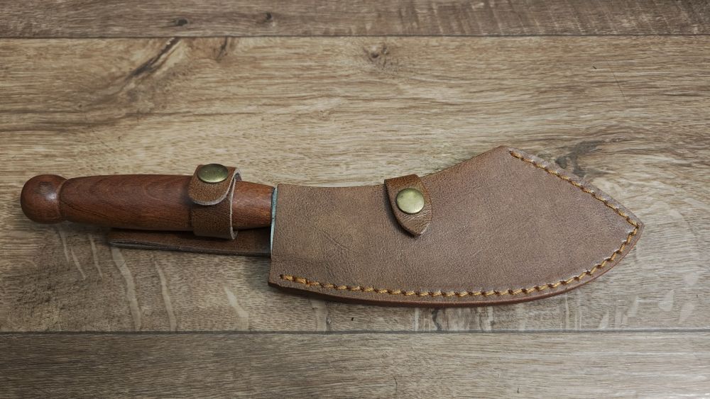 Кованый нож для мяса