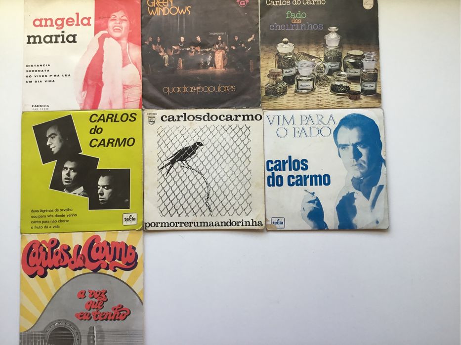 Discos de vinil singles