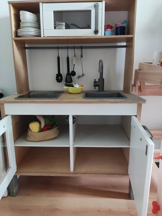 Cozinha de brincar com acessórios