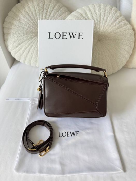 Torebka Loewe puzzle small brown