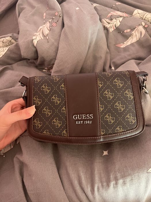 Сумка гесс коричнева