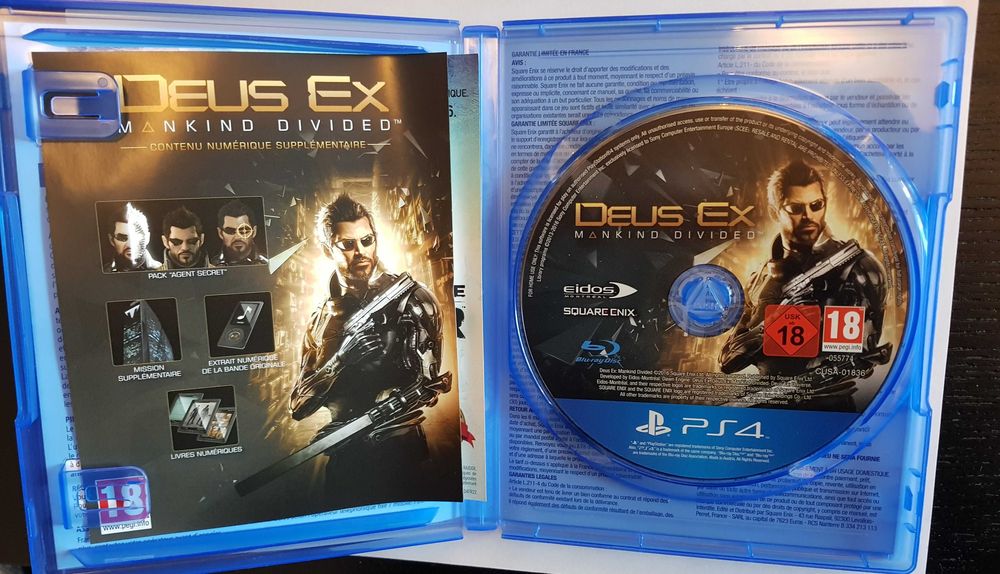 Deus Ex - Jogo Ps4