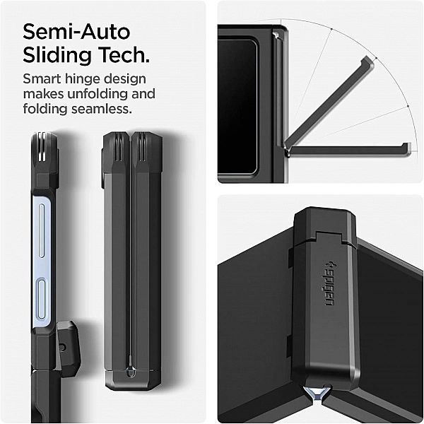 Spigen Tough Armor Pro Mag Magsafe Galaxy Z Flip 6 / 7 Fe Black