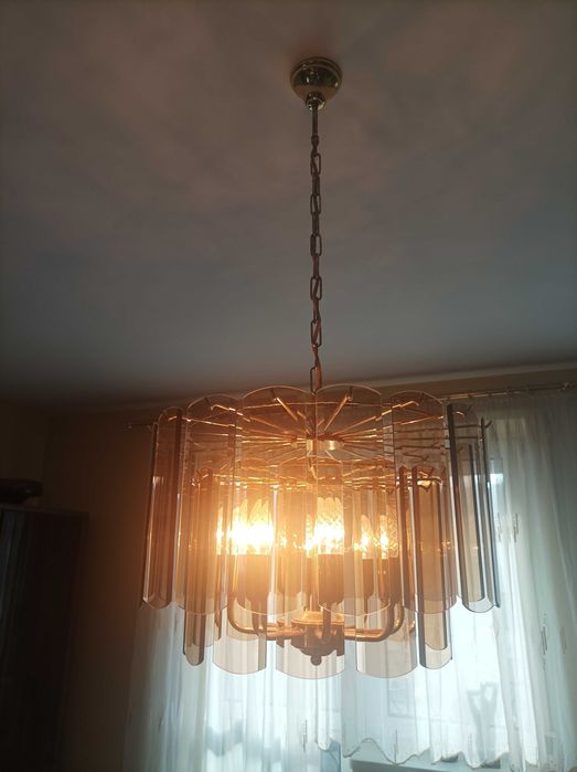 Lampa wisząca, Wortmann & Filz, Niemcy, lata 70.