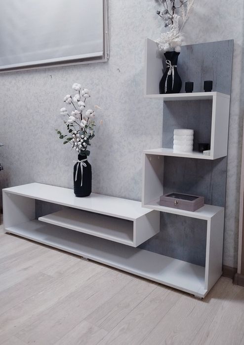 Універсальна меблева стінка з полицями, під телевізор для  кімнати ...