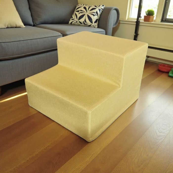 Продам лесенку-пандус для котів та собак, колір жовтий. Зручні сходинк