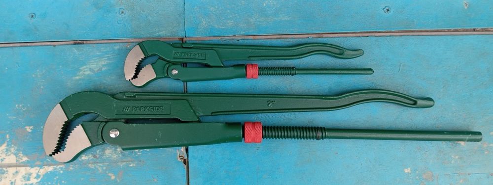 Conjunto de 2 alicates Parkside 1" e 2"