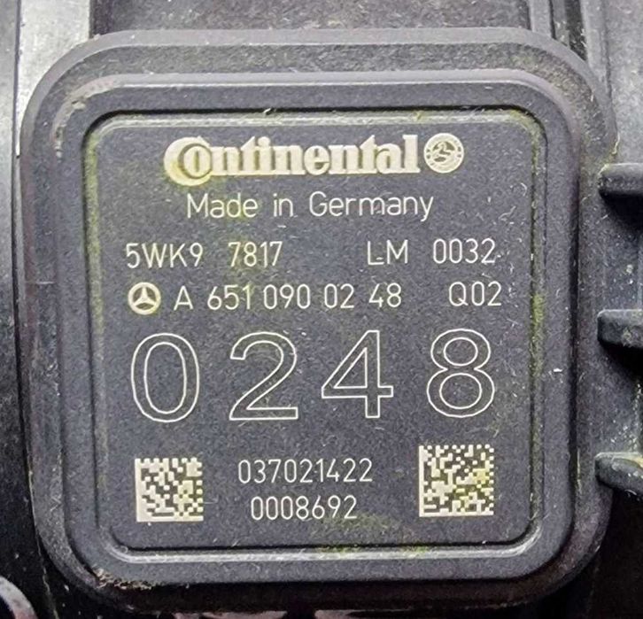 Medidor Massa de Ar / MAF A6510900248 - MERCEDES-BENZ C-CLASS