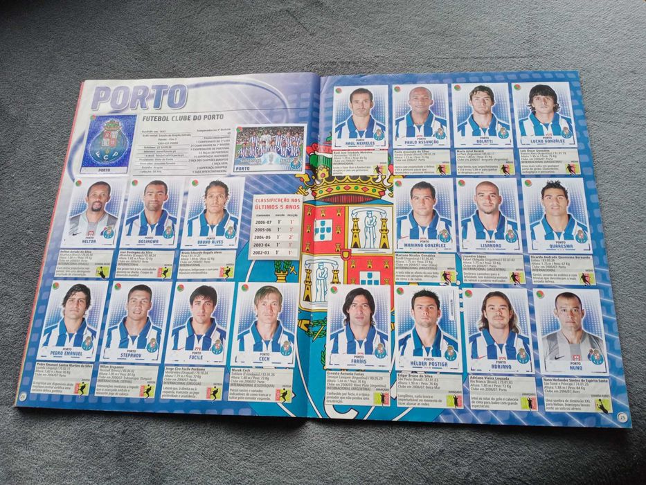 Caderneta Futebol: Superliga 2007/2008 Panini ( Futebol 07 08 )