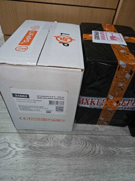 Литий-ферум-фосфатный аккумулятор 100Ah Ач 12v В LiFePo4 батарея АКБ