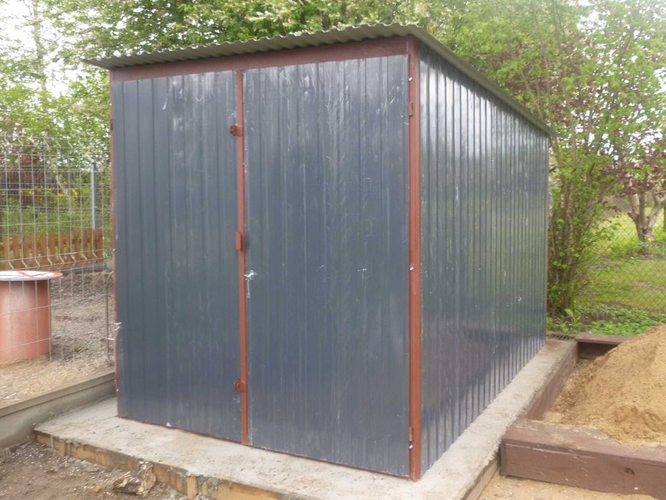 Domek na działkę schowek narzędziowy garaż pawilon ogrodowy wymiary