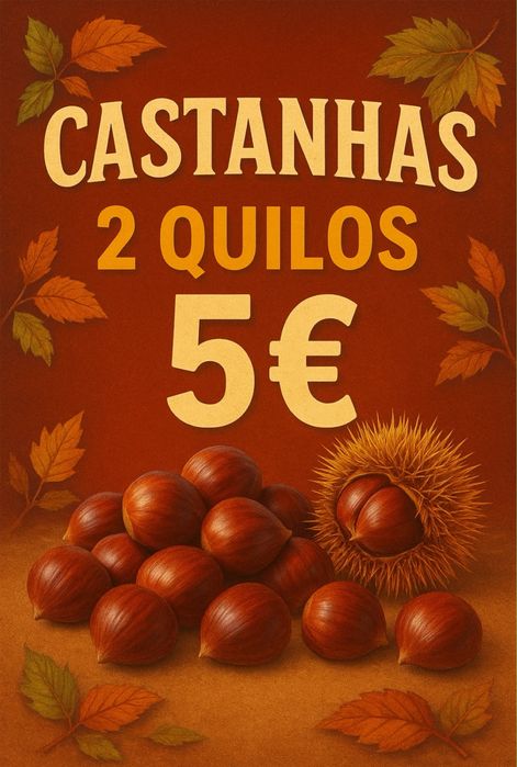 Castanha biologica