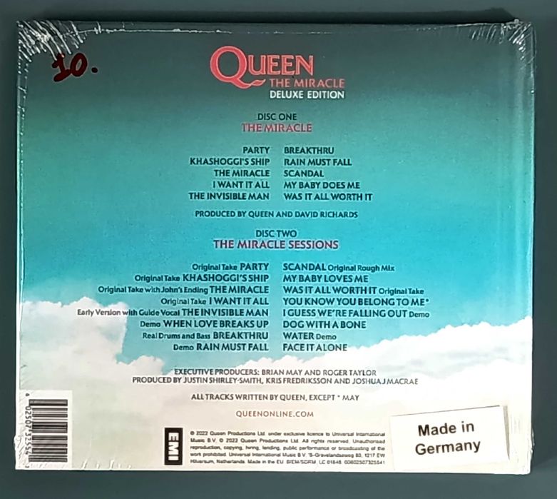 CDs de Queen/Bryan May/Yes (novos selados)