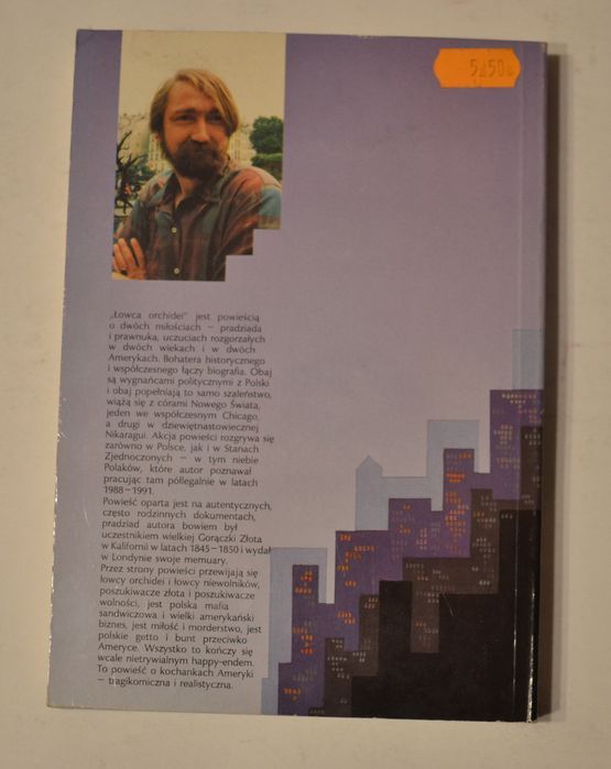 Książka: Łowca orchidein Stanisław Esden-Tempski	 Oskar	1994