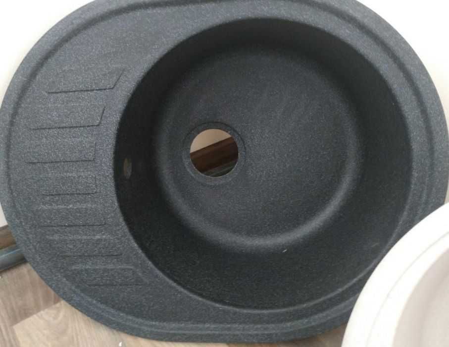 Гранитные мойки VERONA со склада Смесители в цвет и сифоны