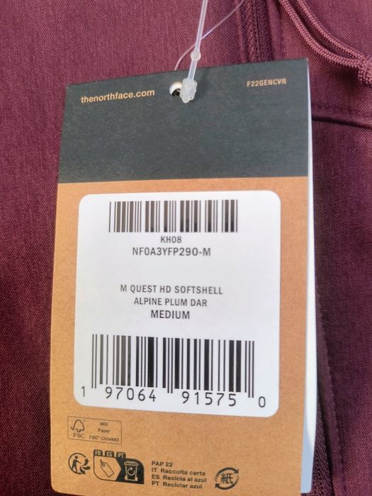 Kurtka The North Face Softshell M Quest Hooded Softshell