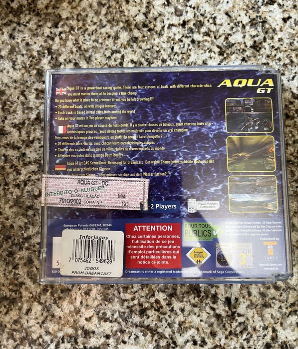Aqua GT ( Jogo Raro)