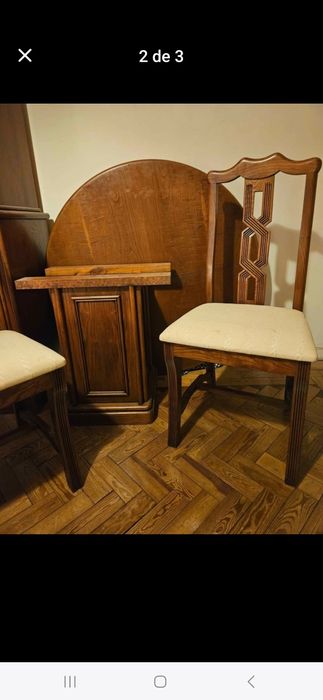 Mesa e Cadeiras em Cerejeira