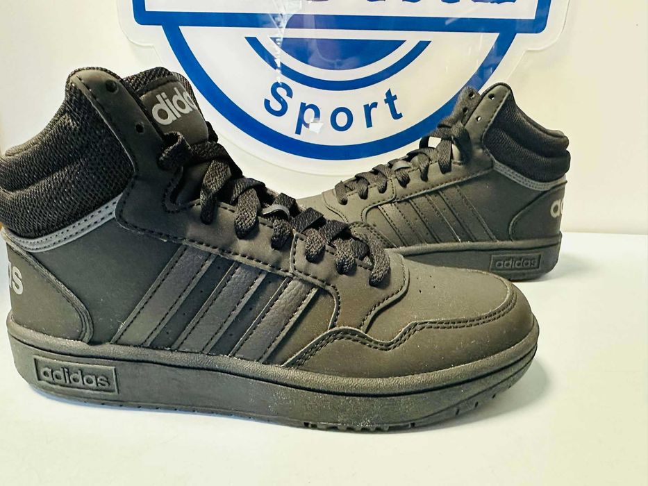Adidas Hoops Mid czarne wysokie HR0228 36 - 37