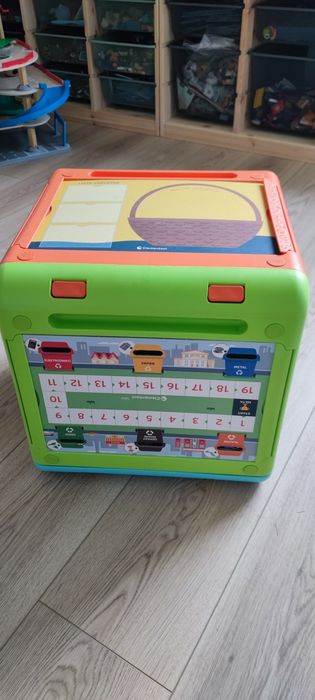 Edukacyjny sześcian, kostka clementoni