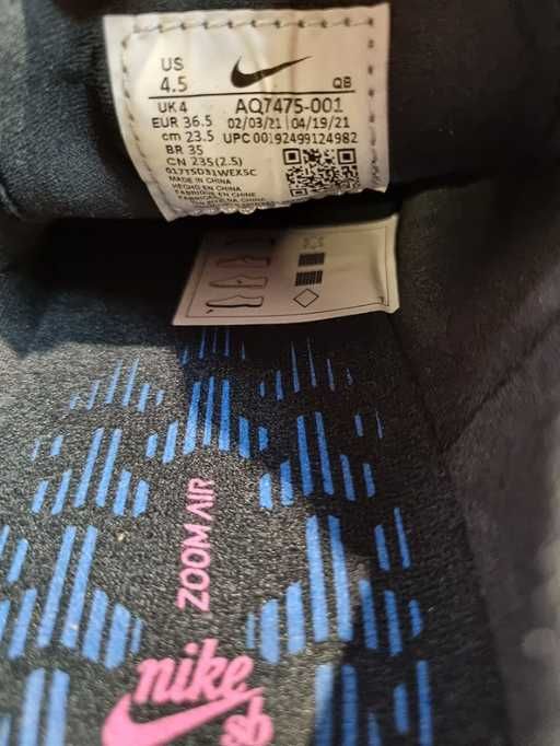 Buty Nike SB Zoom Janoski RM, 36,5