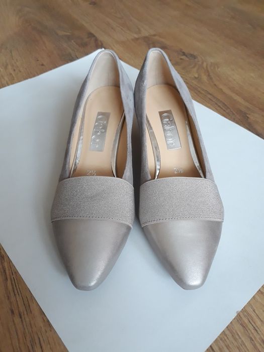 35р 22,5см GABOR туфлі шкіряні нареченоі весільні свадебные випускний