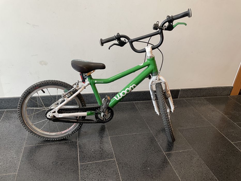 Woom 3 zielony sprzedam