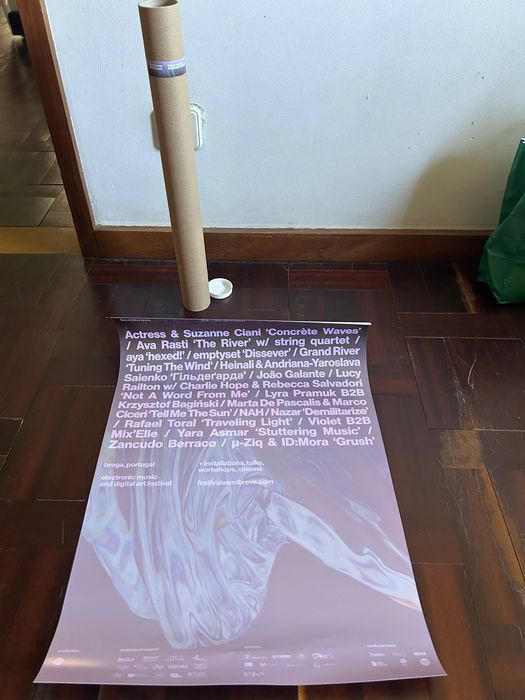 Conjunto de Posters do Festival SEMIBREVE (2019–2025)