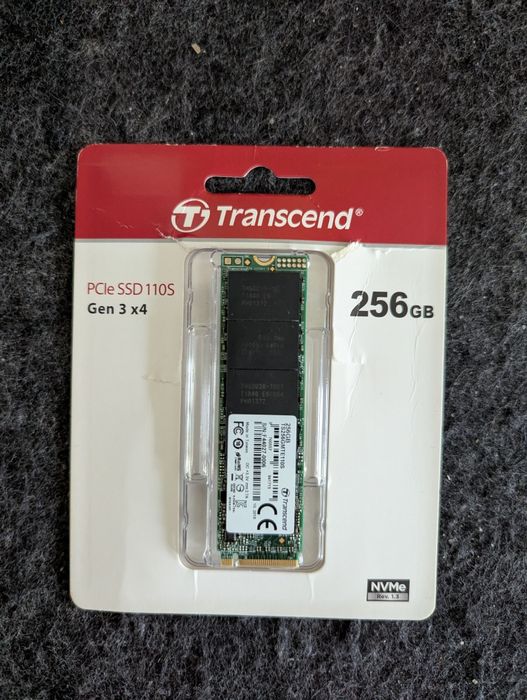SSD M.2 256GB Transcend TS256GMTE110S NVMe PCIe Gen3 x4