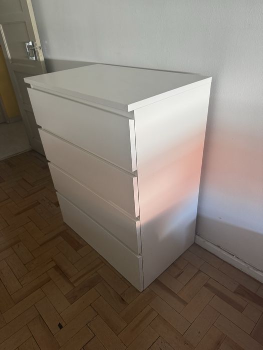 Cómoda de Quarto Branca
