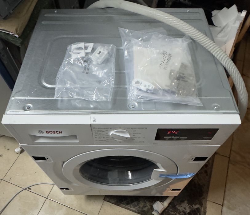 Maquina de Lavar Roupa Encastre BOSCH WIW24307ES (8 kg - 1200 rpm