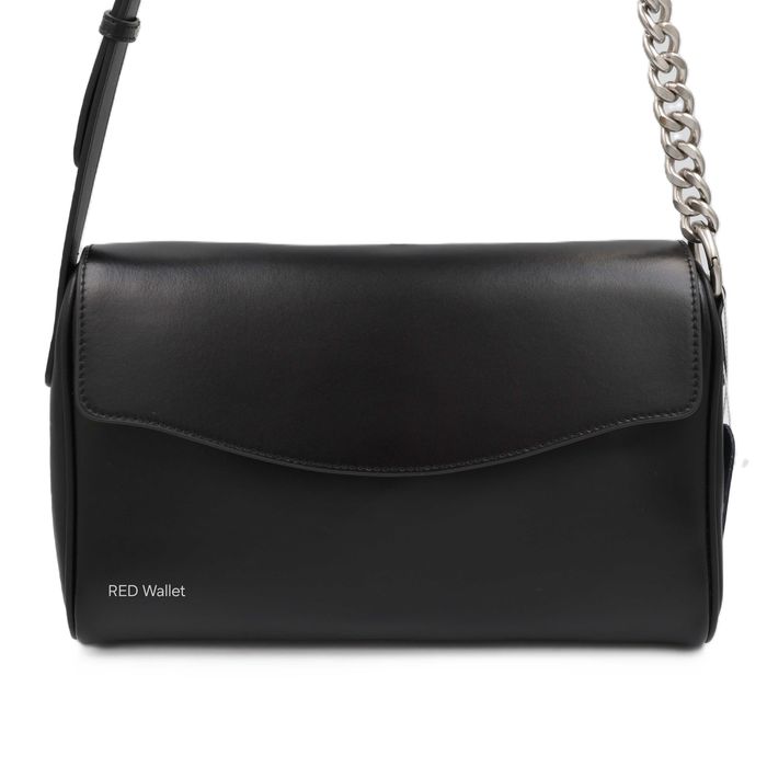 Сумка жіноча шкіряна чорна leather 311 Сумка женская кожаная черная