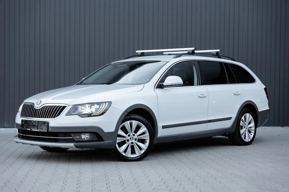 Skoda Superb Skoda Superb Scout II 2.0 TDI 170 KM DSG 4x4 Alcantara Serwisowany