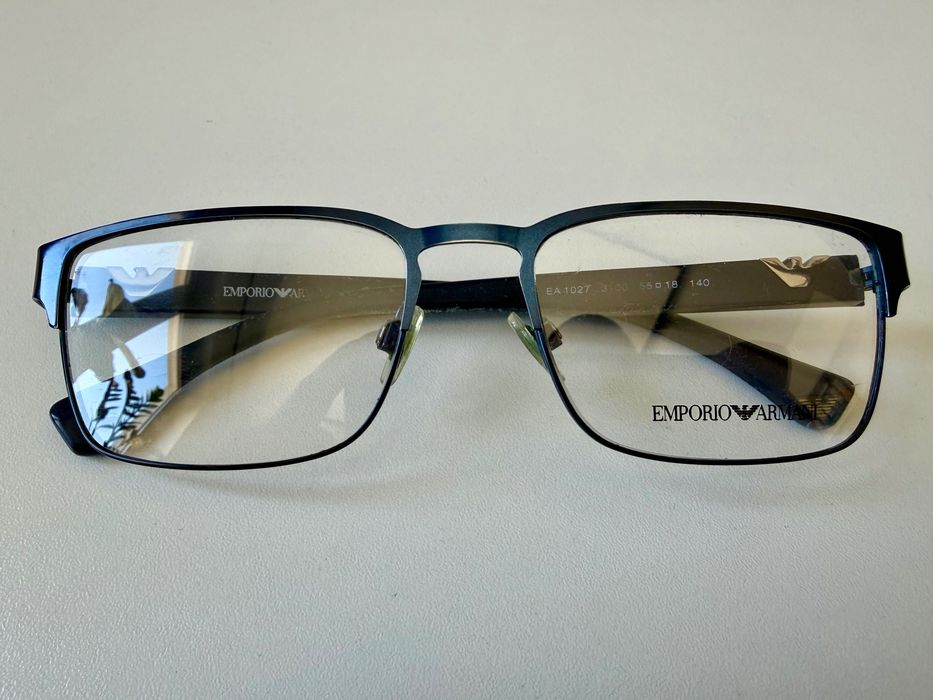 Emporio Armani EA1027 3100 oprawki do okularów męskie 55-18 140 + etui