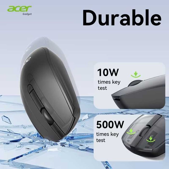 Бездротові мишки: ACER OMR280 2,4GHz Black; Ugreen 2,4GHz Bt 5.2 Black