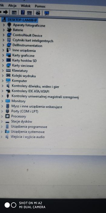 Mały sprytny osobisty laptop Dell 6220