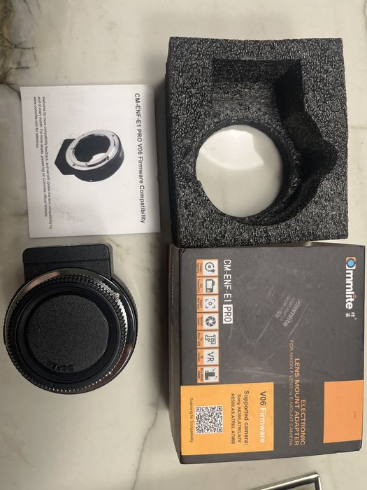 Adapter Nikon F Sony E CM ENF E1 pro