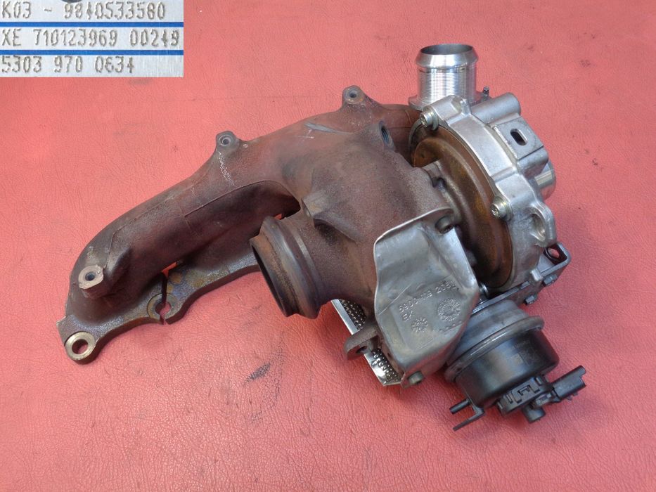 turbosprężarka peugeot citroen 2.0 bluehdi 2021r 9840533580