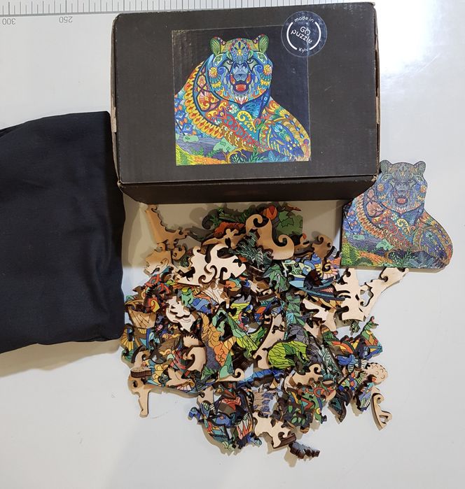 Деревянный пазл. GO Puzzle "Медвежий сон" 122 дет.